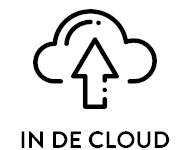 In de cloud
